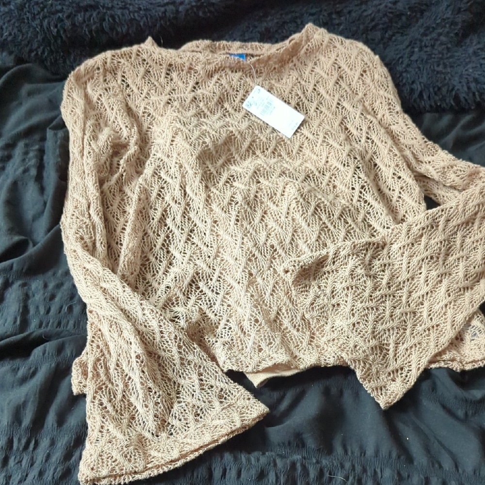 Old Navy Tan Knit Top